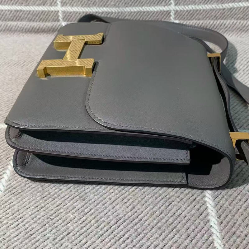 二手98新Hermes愛馬仕Constance康康23 8F swift皮金扣T刻，配件塵袋-2