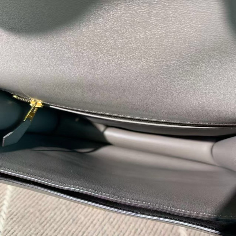 二手98新Hermes愛馬仕Constance康康23 8F swift皮金扣T刻，配件塵袋-3