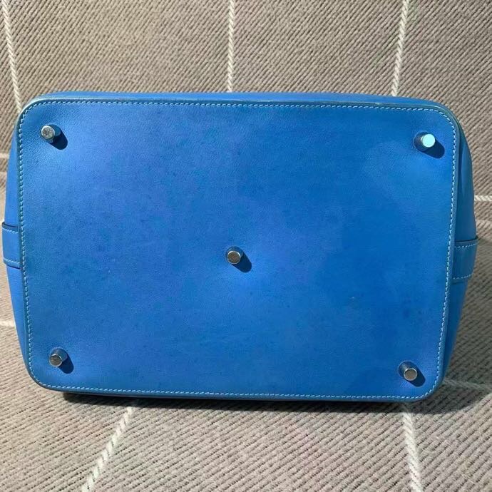 二手Hermes愛馬仕toolbox牛奶盒26，包身有划痕磨損污澤，內里有水印髒，R刻-3