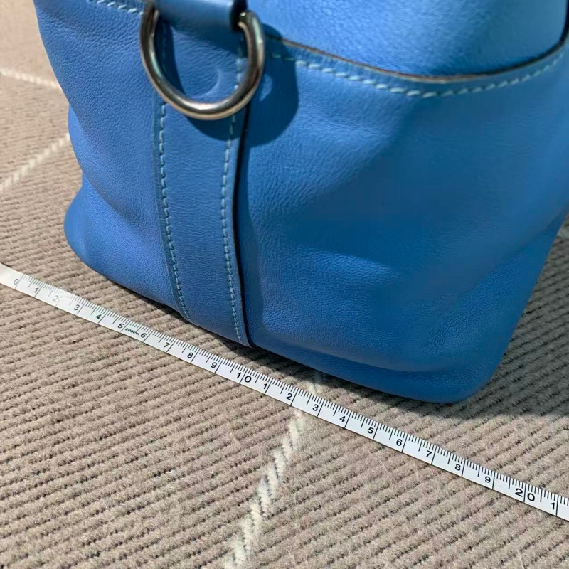 二手Hermes愛馬仕toolbox牛奶盒26，包身有划痕磨損污澤，內里有水印髒，R刻-6