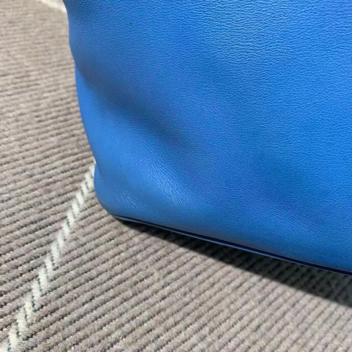 二手Hermes愛馬仕toolbox牛奶盒26，包身有划痕磨損污澤，內里有水印髒，R刻-12