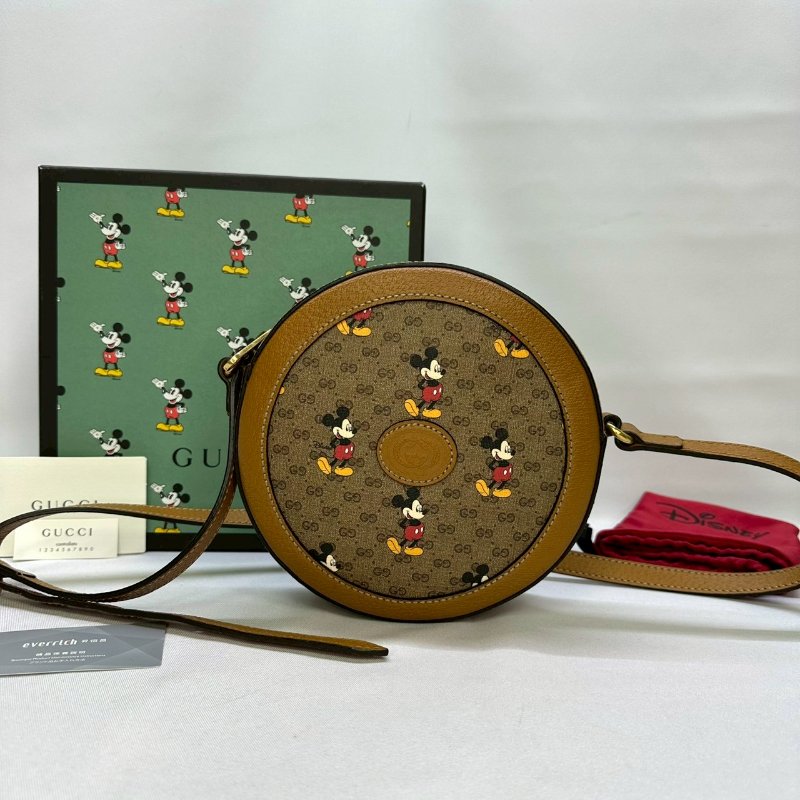 GUCCI Disney聯名米奇圓餅包-0