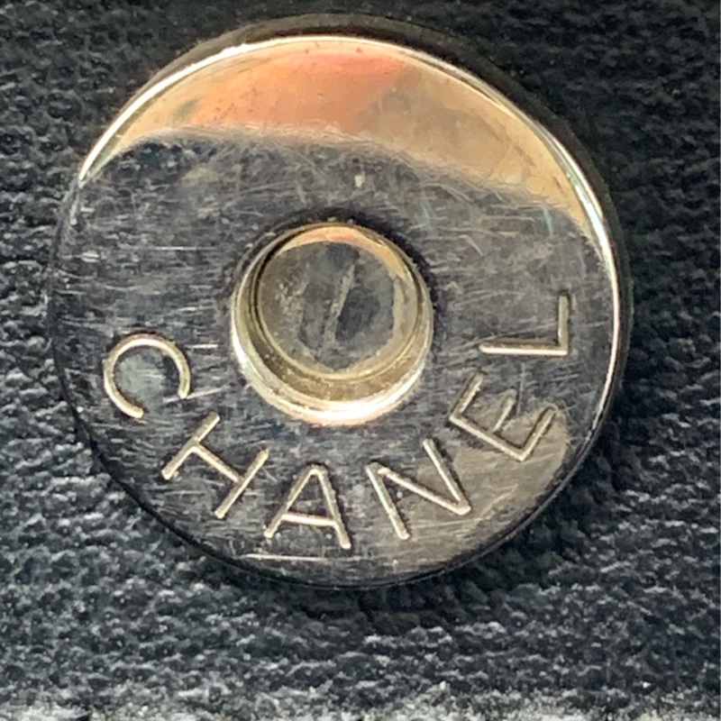 二手CHANEL黑色帆布塗層大號tote單肩包,13開,公價兩萬多,配件有塵袋,小內袋,邊角有正常使用痕跡-19