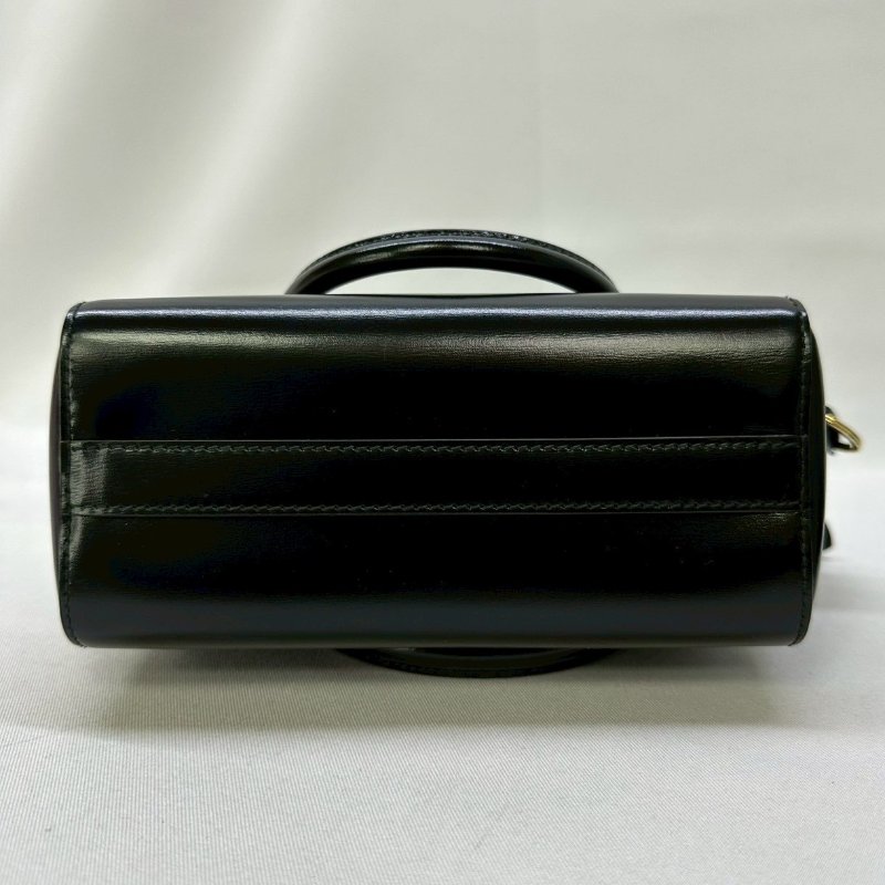 PRADA Vitello亮面皮革迷你手提包-8