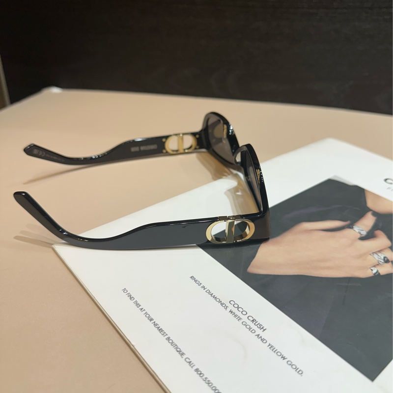Dior 黑蝴蝶型太陽眼鏡 30 Montaigne-4