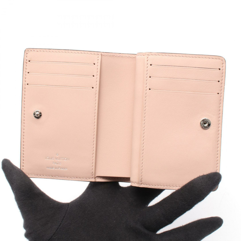 路易威登 Portefeuille Claire 雙折皮夾皮夾 M82758 Monogram Mahina PK-2