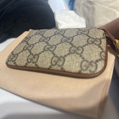 GUCCI老花精典零錢包