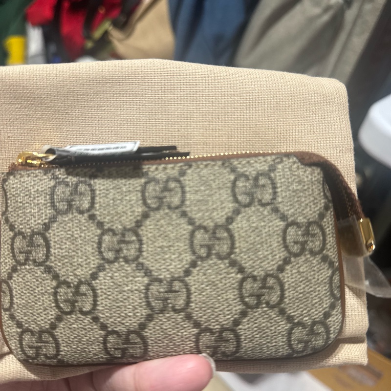 GUCCI老花精典零錢包-6