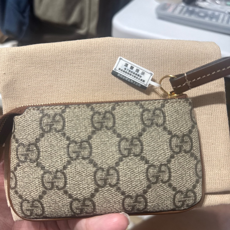 GUCCI老花精典零錢包-7