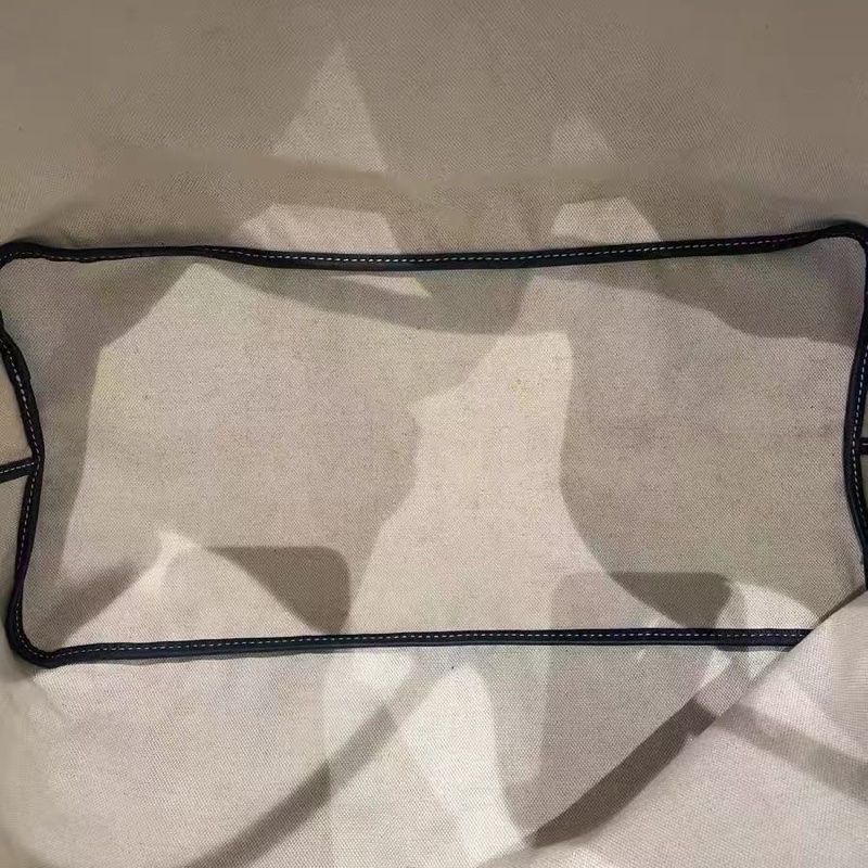 GOYARD藏青色Y字印花大號子母肩背購物袋99新39*32*18.5-8