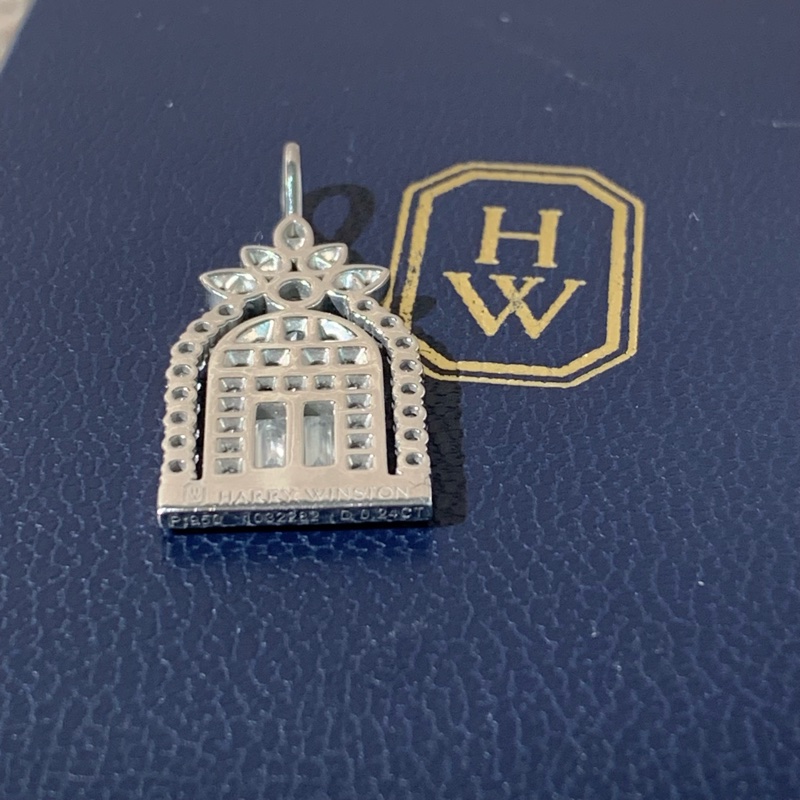 Harry Winston 海瑞溫斯頓幸福之門吊墜滿鑽，2025購入-3