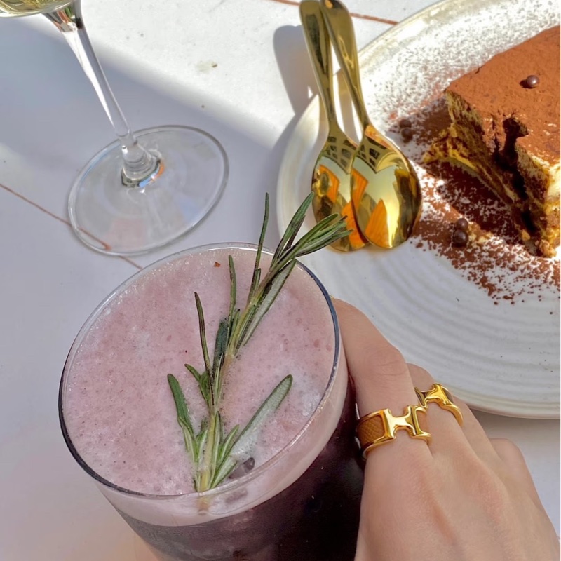 激甜分享價✨愛馬仕Hermès Olympe戒指金棕色PM-2