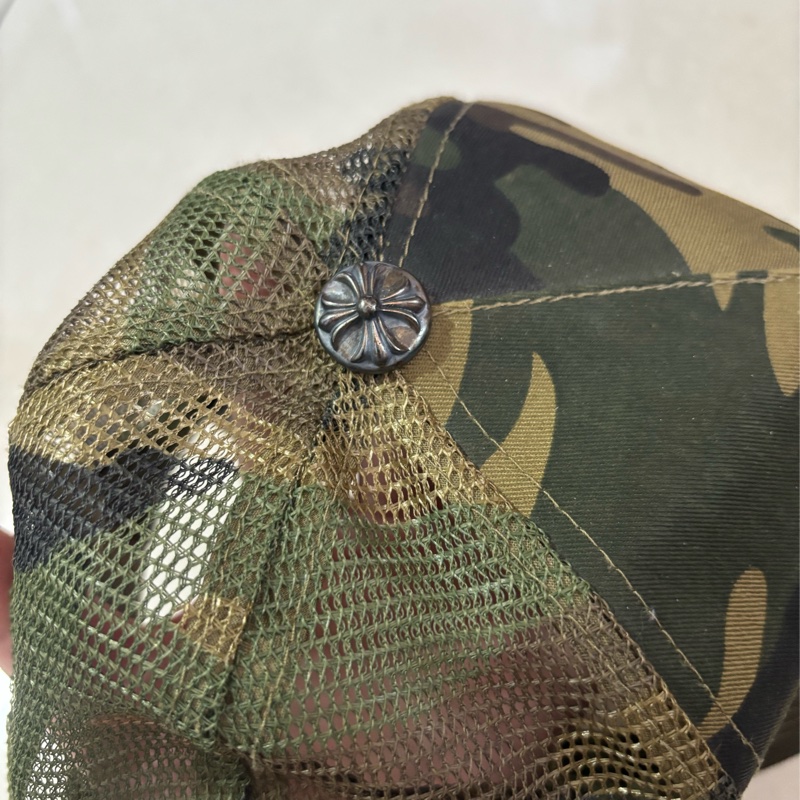 Chromehearts CH 克羅心 經典迷彩貼布網帽 卡車司機帽 onesize-1