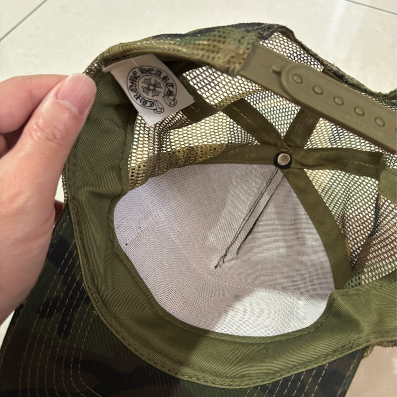 Chromehearts CH 克羅心 經典迷彩貼布網帽 卡車司機帽 onesize-2