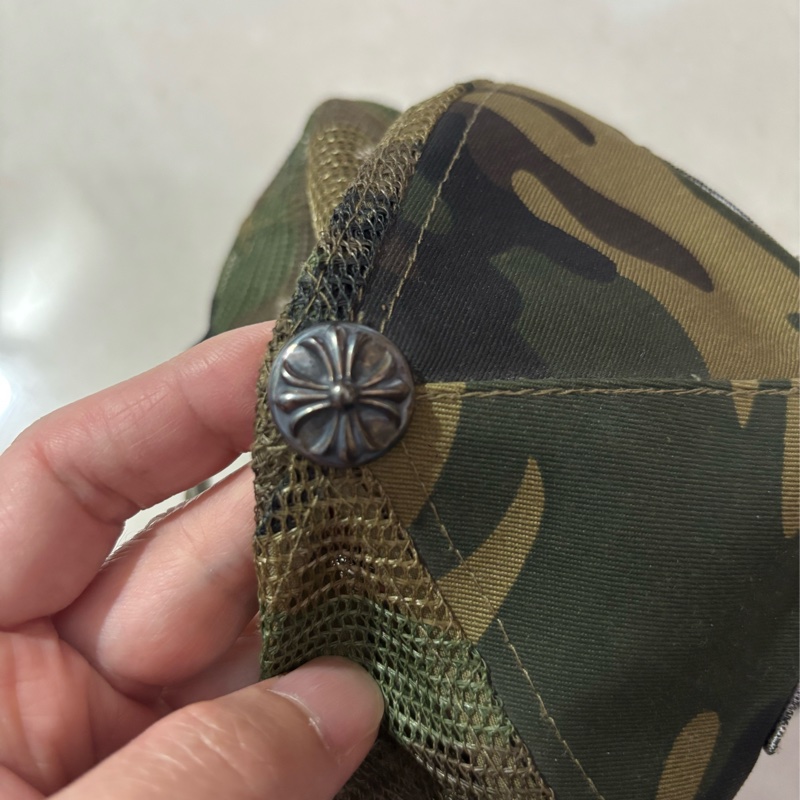 Chromehearts CH 克羅心 經典迷彩貼布網帽 卡車司機帽 onesize-7