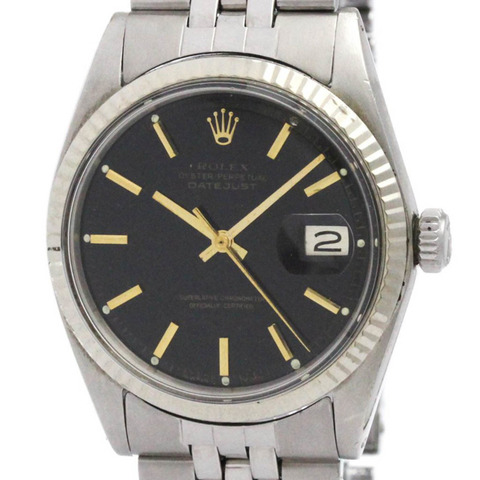Rolex Datejust 1601 白金精鋼自動腕錶（復古款）