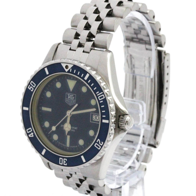 豪雅 TAG HEUER 1000 潛水錶 精鋼石英男士腕錶 980.613 復古款-1