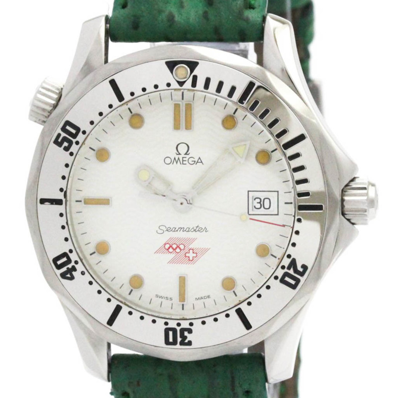 歐米茄海馬系列專業300米利勒哈默爾奧運腕錶 2862.21.57-0