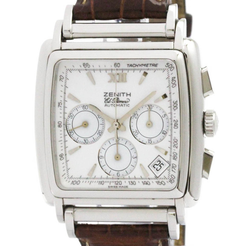 真力時 (ZENITH) Class El Primero 計時碼錶 精鋼腕錶 01.0420.400 拋光-0