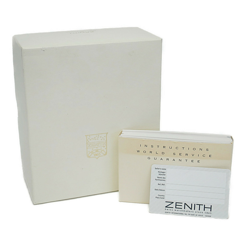 真力時 (ZENITH) Class El Primero 計時碼錶 精鋼腕錶 01.0420.400 拋光-5