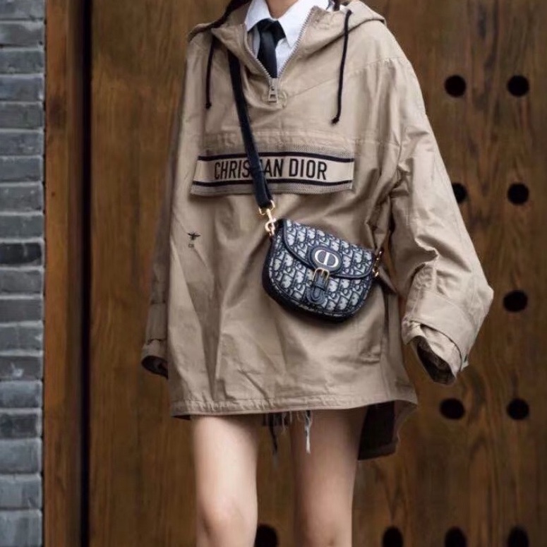 ✨Dior 99新閒置全套 只要專櫃半價❤️‍🔥老花Bobby 馬鞍包-2