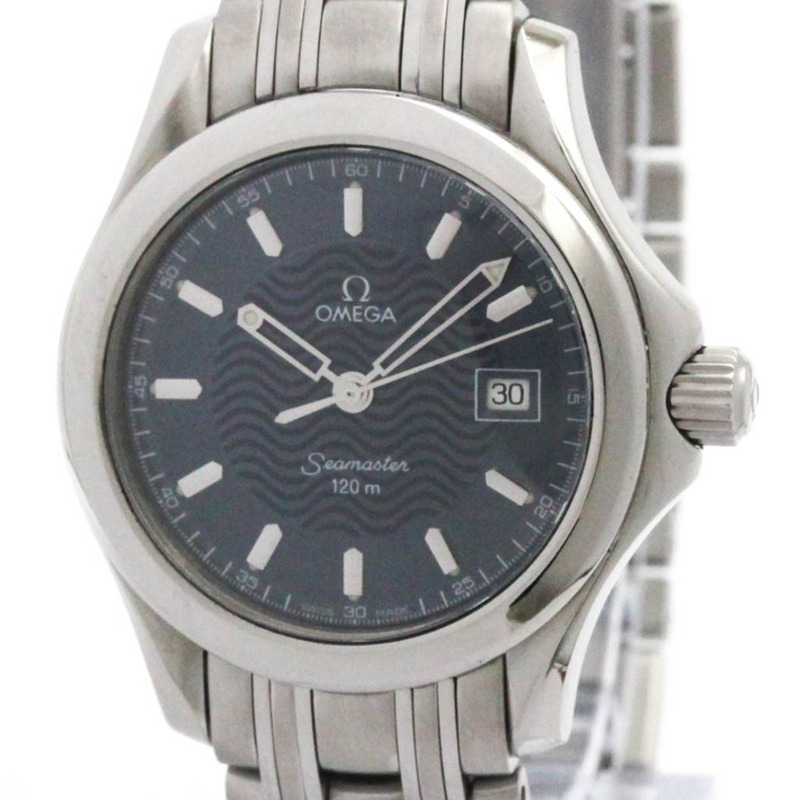 歐米茄海馬系列120公尺精鋼石英女錶 2571.81 拋光款-0