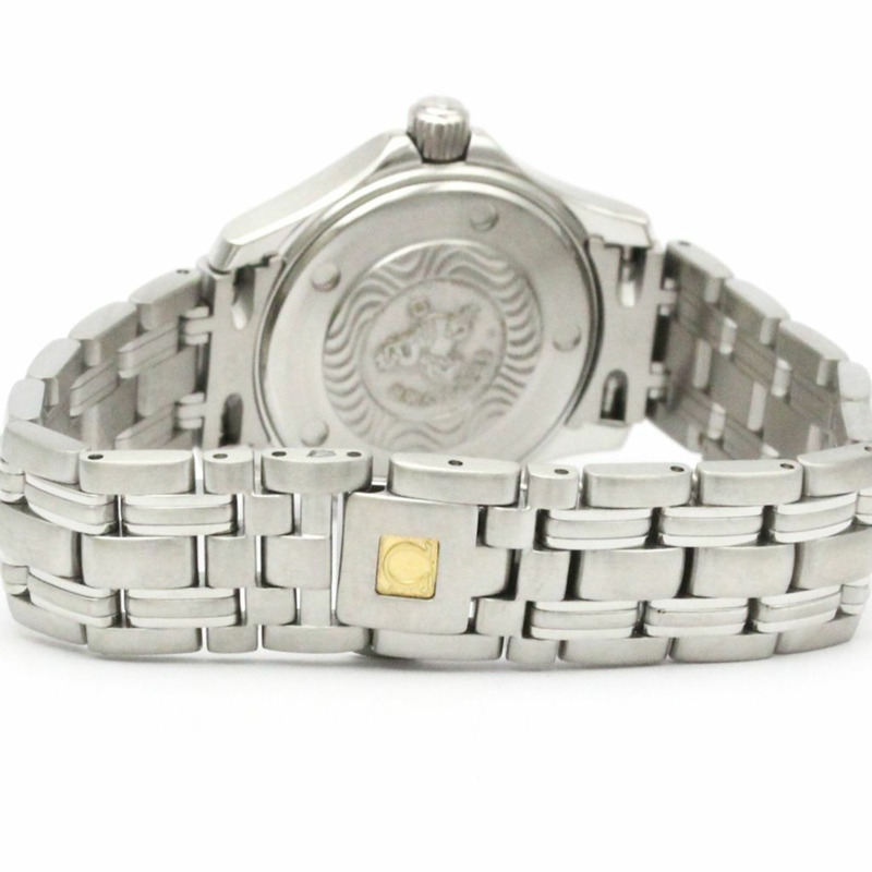 歐米茄海馬系列120公尺精鋼石英女錶 2571.81 拋光款-4