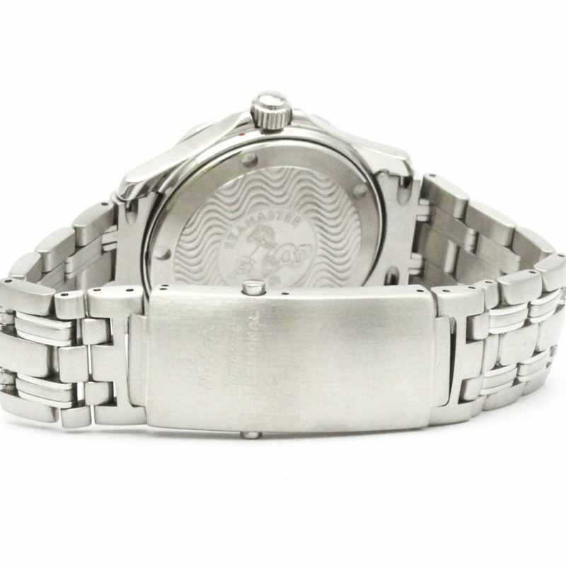 歐米茄海馬系列專業300公尺潛水錶，精緻鋼材質，中型尺寸，型號2561.80，拋光款-4