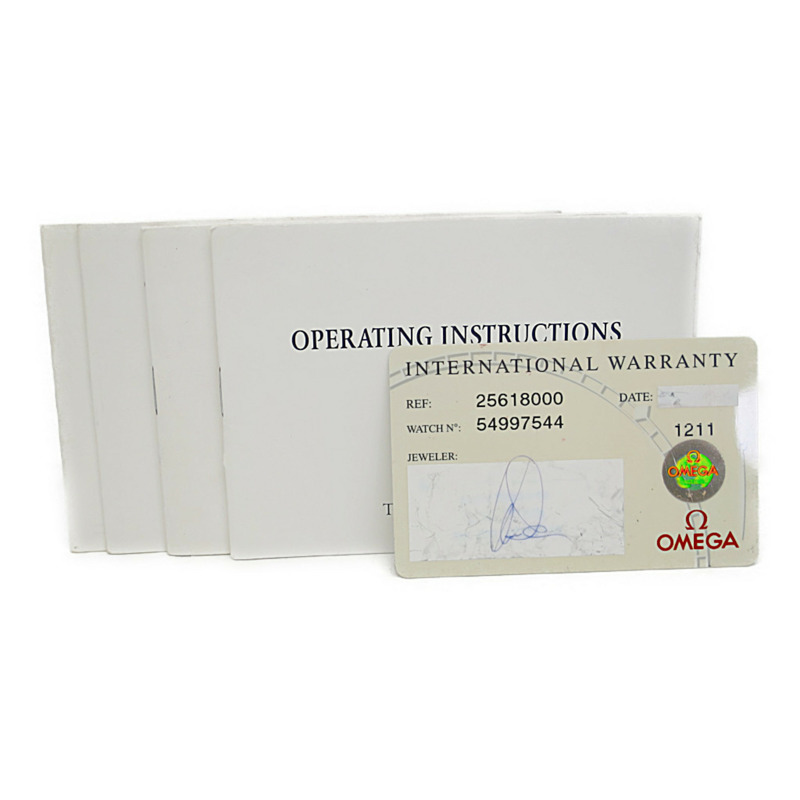 歐米茄海馬系列專業300公尺潛水錶，精緻鋼材質，中型尺寸，型號2561.80，拋光款-5