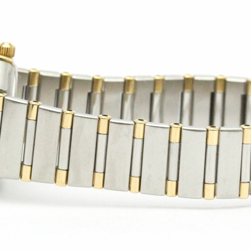 歐米茄星座系列鑽石18K金精鋼腕錶1367.10拋光款-2