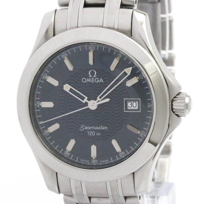 歐米茄海馬系列120米精鋼石英男士腕錶 2511.81 拋光款-0