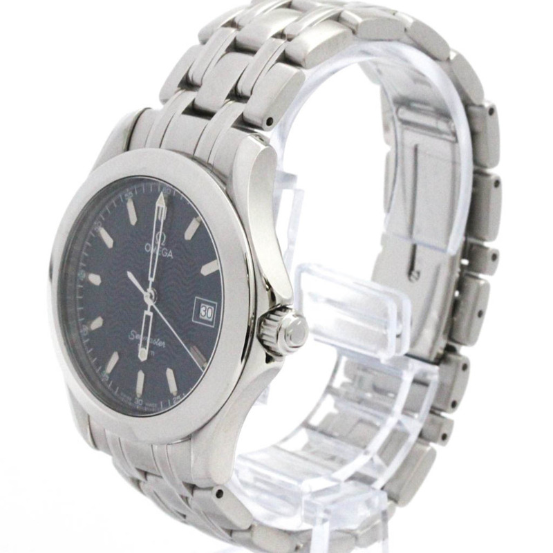 歐米茄海馬系列120米精鋼石英男士腕錶 2511.81 拋光款-1