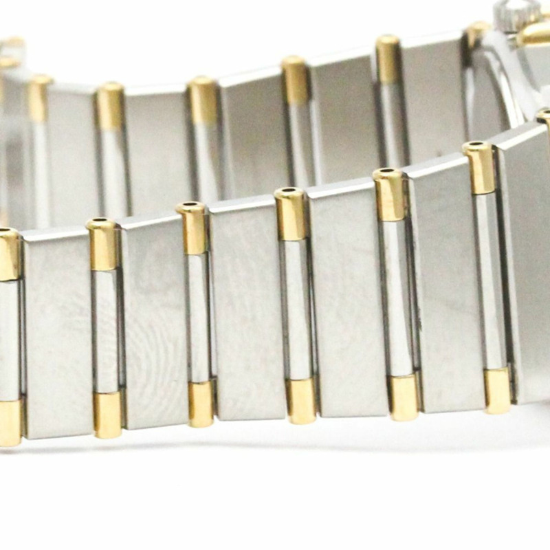 歐米茄星座系列18K金精鋼女錶795.1080拋光款-6