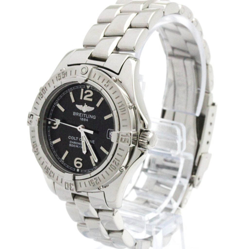 百年靈 Colt Oceane 精鋼石英女士腕錶 A77350 拋光-1