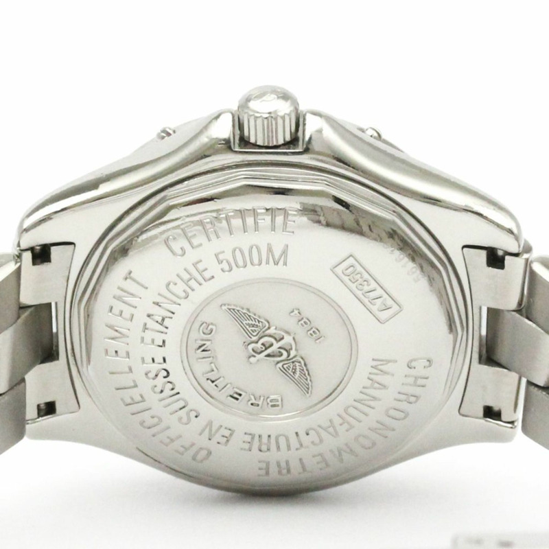 百年靈 Colt Oceane 精鋼石英女士腕錶 A77350 拋光-6