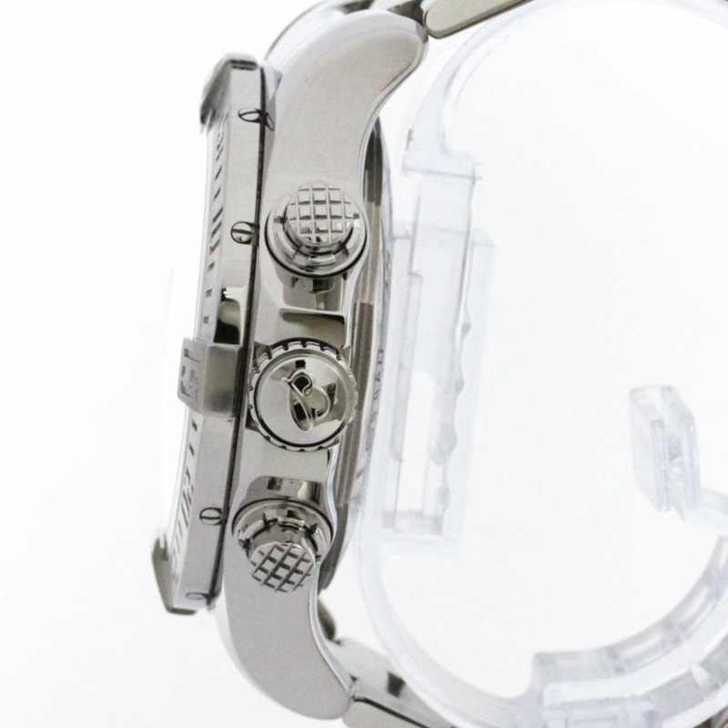 百年靈超級復仇者II計時碼錶精鋼男士腕錶A13371拋光款-3