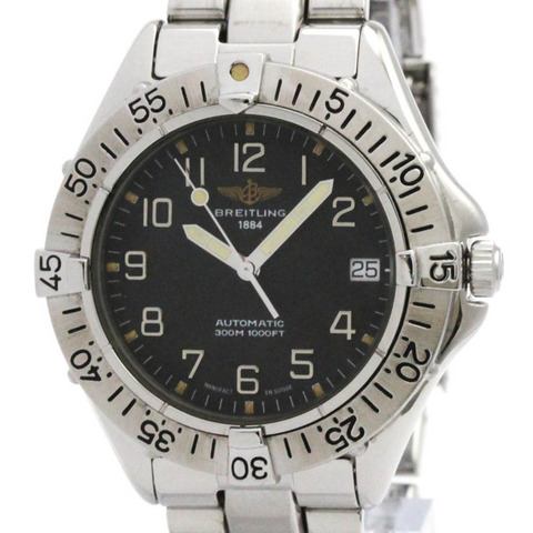 百年靈 Colt 系列不鏽鋼自動男錶 A17035 拋光款