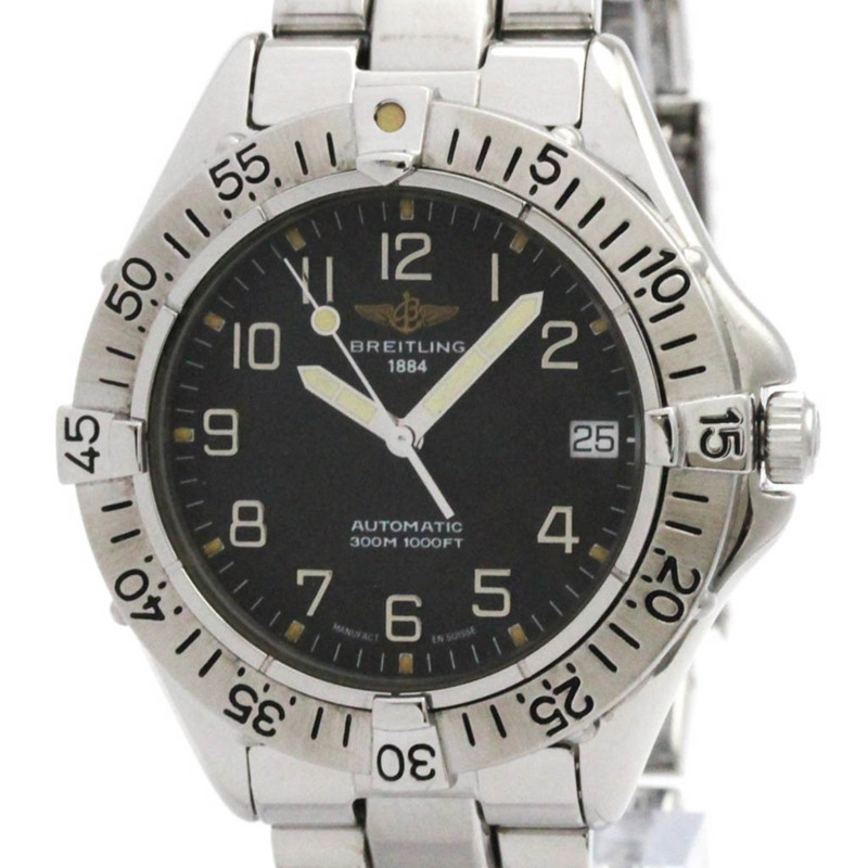 百年靈 Colt 系列不鏽鋼自動男錶 A17035 拋光款-0