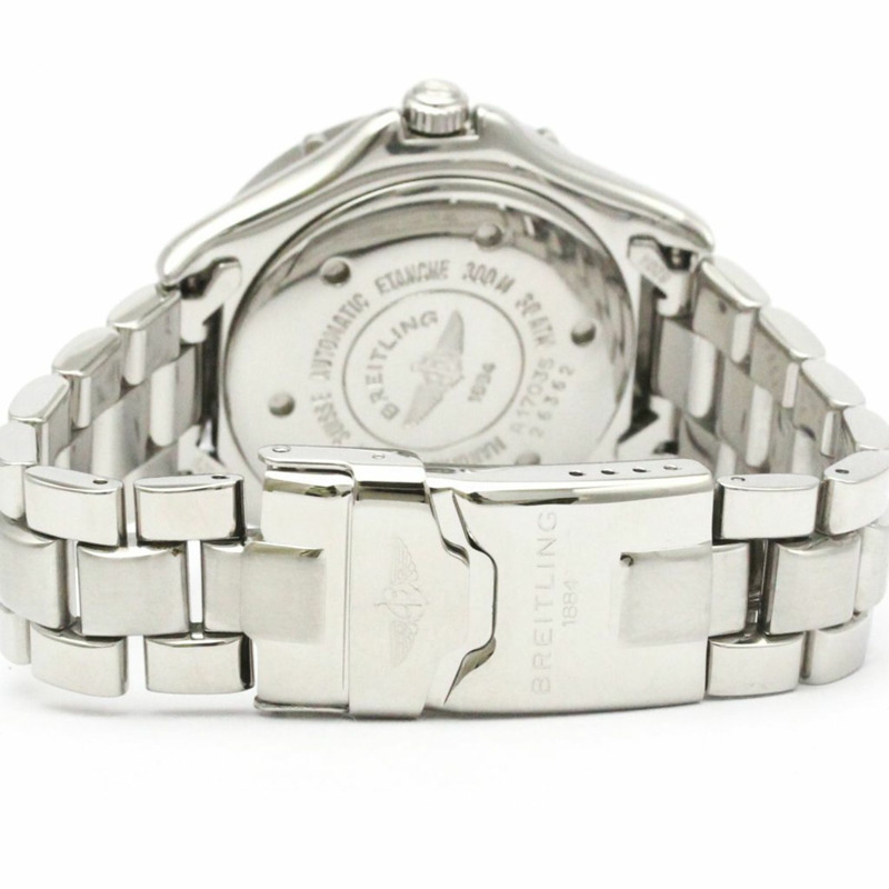 百年靈 Colt 系列不鏽鋼自動男錶 A17035 拋光款-4