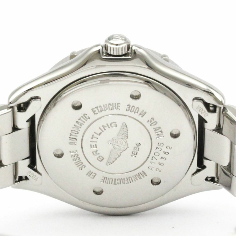 百年靈 Colt 系列不鏽鋼自動男錶 A17035 拋光款-5