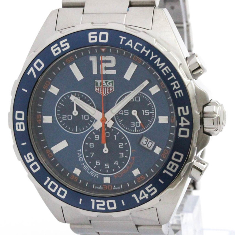 TAG HEUER 豪雅競潛系列 Calibre 5 精鋼自動腕錶 WAY2112 拋光款-0