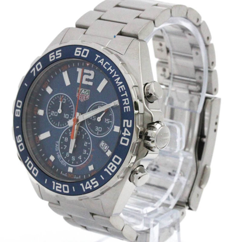 TAG HEUER 豪雅競潛系列 Calibre 5 精鋼自動腕錶 WAY2112 拋光款-1