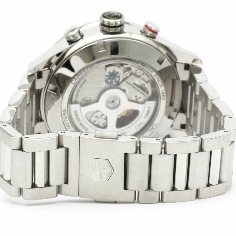 TAG HEUER 豪雅卡萊拉系列 Calibre 1887 計時碼錶 精鋼腕錶 CAR2A10 拋光款-4
