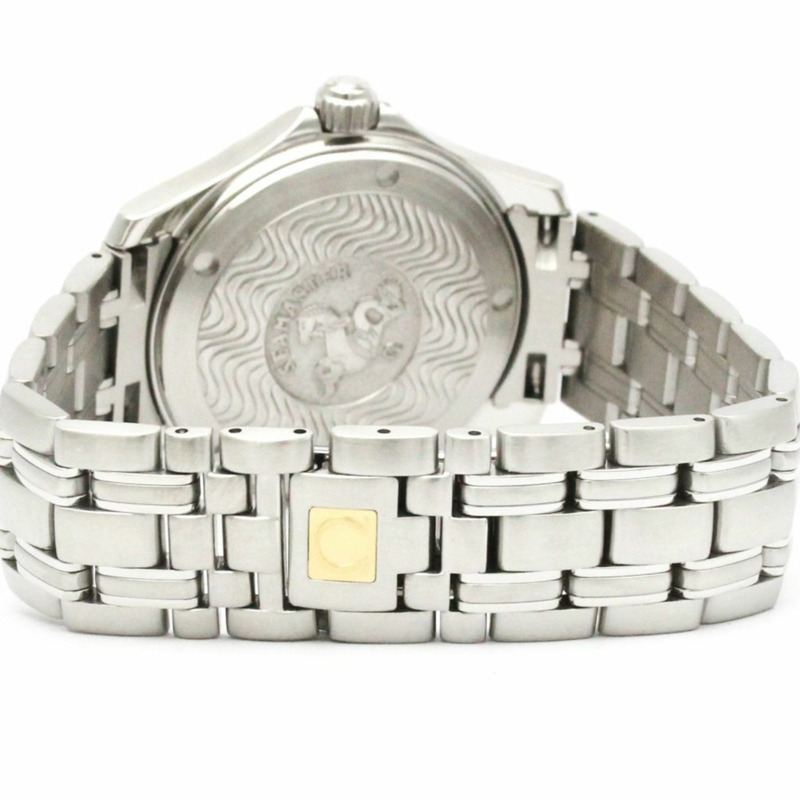 歐米茄海馬系列120公尺天文台認證自動男士腕錶 2501.81 拋光款-4