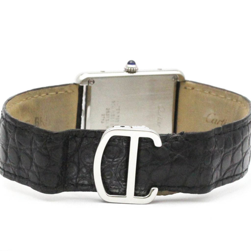 卡地亞 Tank Solo LM 精鋼石英男士腕錶 W1018355 拋光款-4