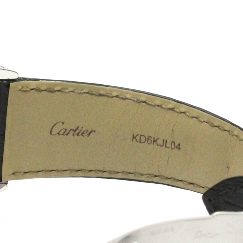 CARTIER Ronde Croisiere De Cartier 鋼質自動男式手錶 WSRN0003 拋光-6