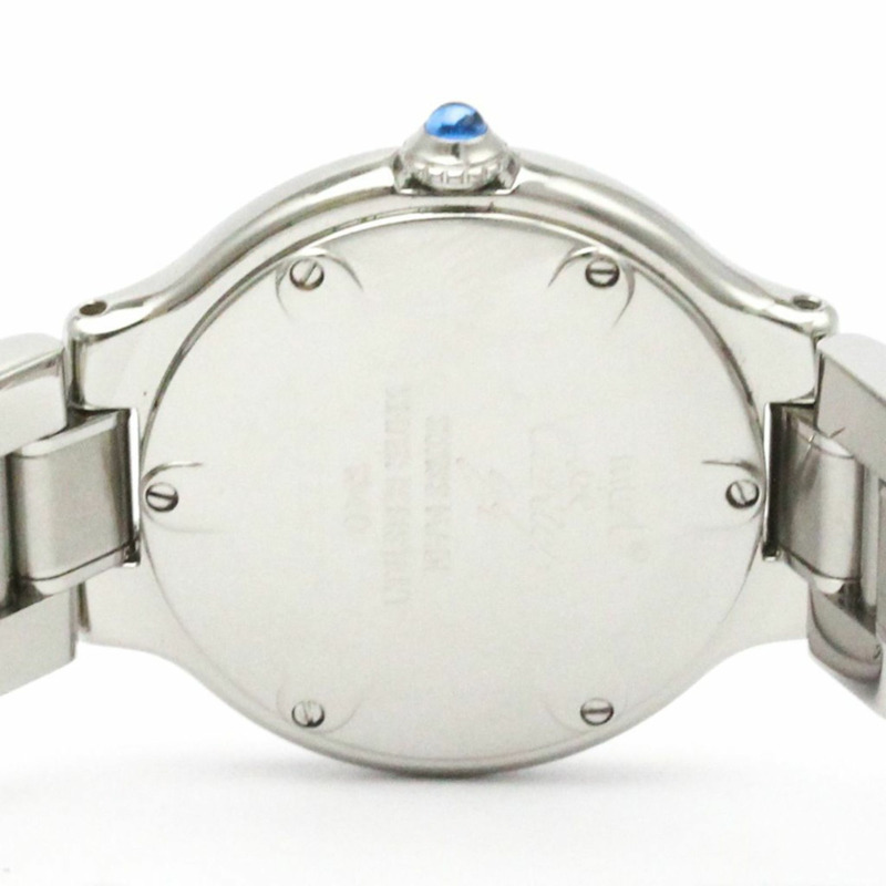 卡地亞 Must 21 不鏽鋼石英女士腕錶 W10109T2 拋光-6