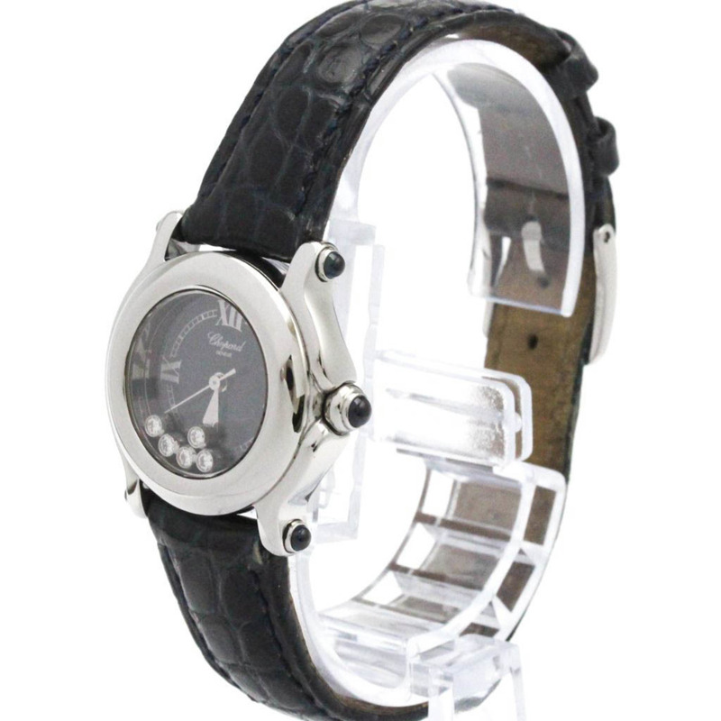 蕭邦 Happy Sport 鑽石石英女士腕錶 27/8245-23 拋光款-1