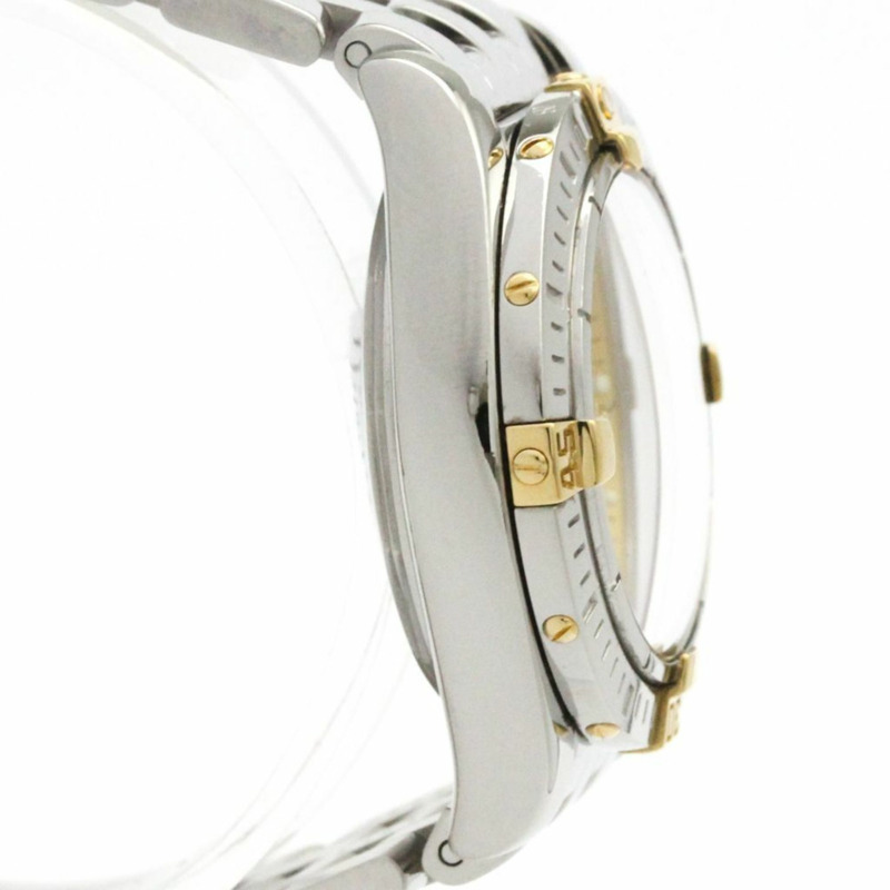 百年靈 Cockpit Lady 18K 金鋼女錶 B71356 拋光-8