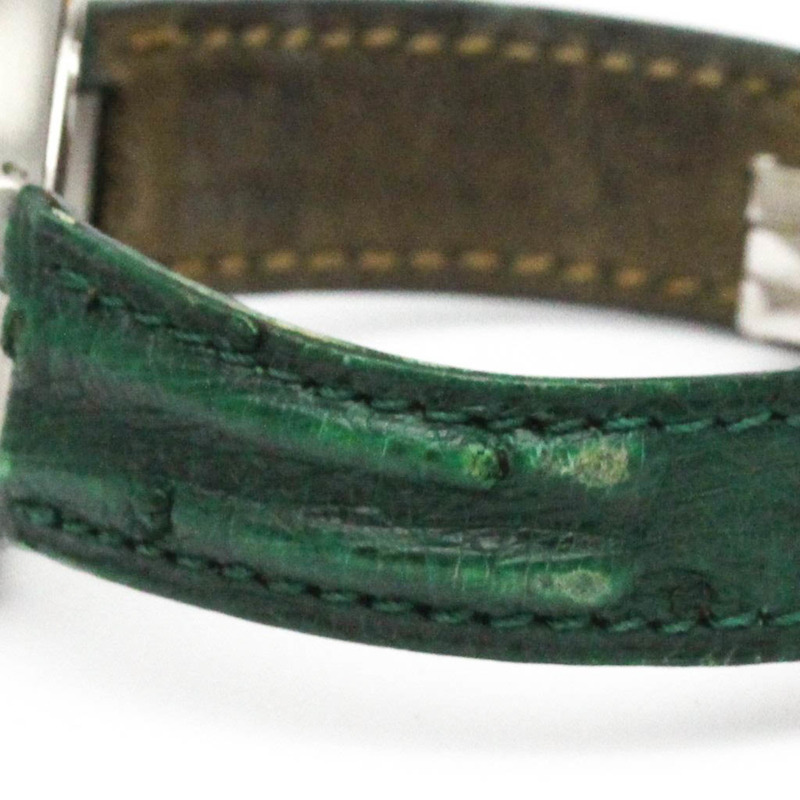 卡地亞 Must 21 鍍金精鋼皮革石英女士腕錶-2